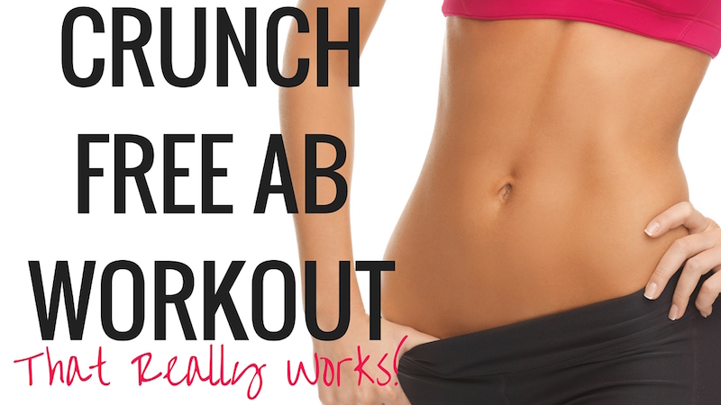 Crunch free Ab Workout