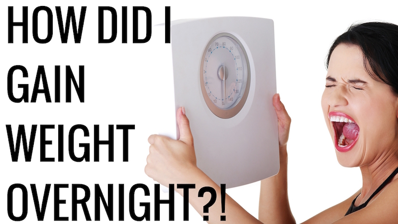 Is it safe to lose 5 pounds overnight?