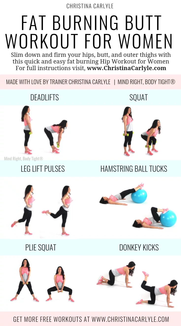 Easy Butt Workout for Women that want a Big, Round Booty | Christina ...