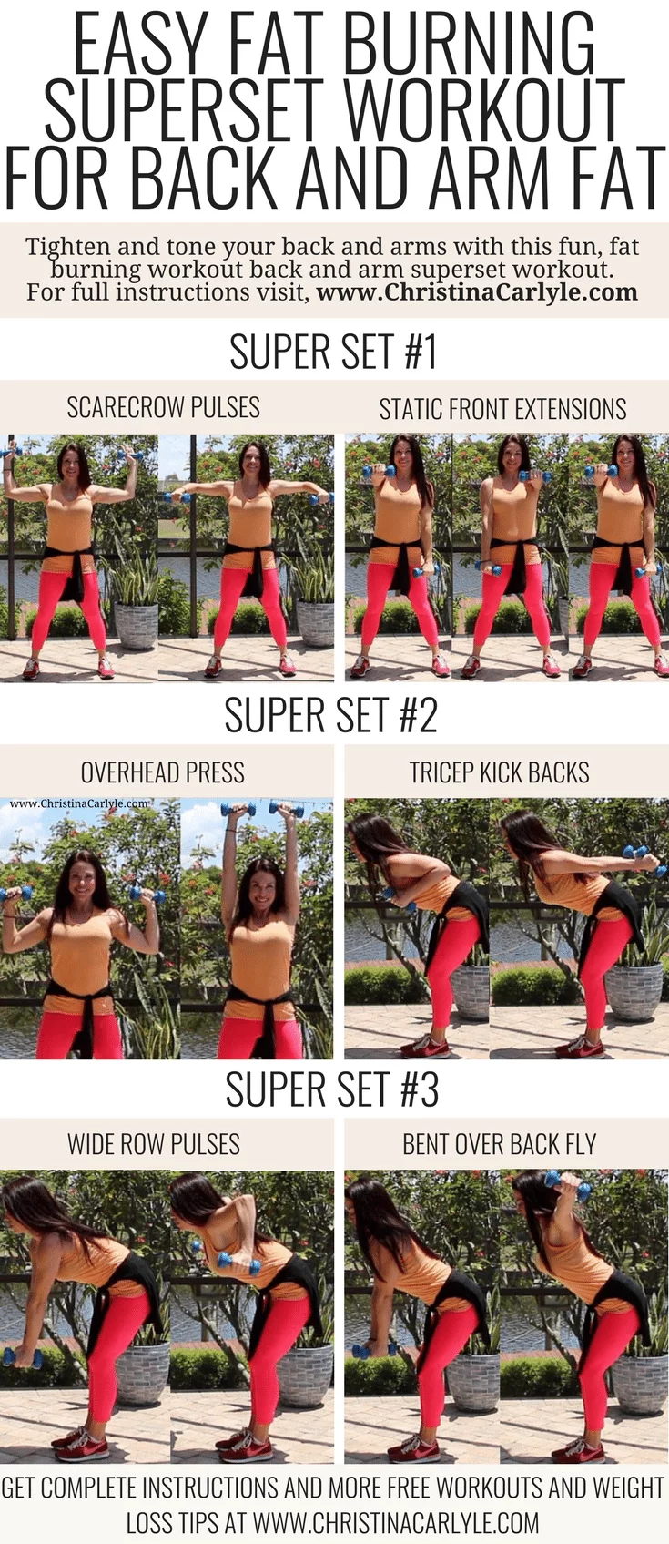 5 Fun Fat Burning Superset Workout Routines for Women