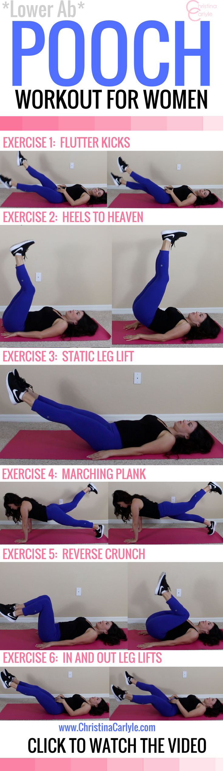 The Best Lower Ab Exercises For Women Christina Carlyle 