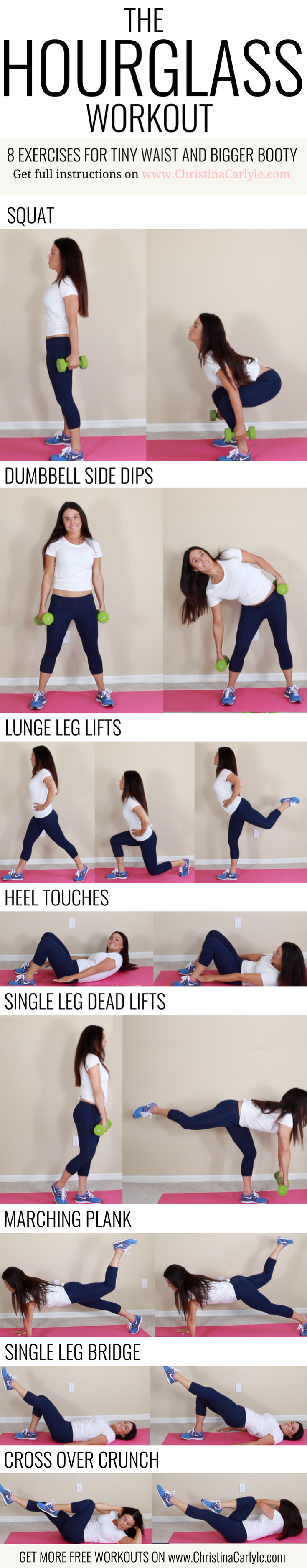 workouts for an hourglass body