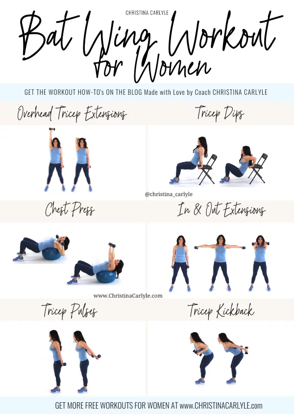 Arm Workout for Women  Best Arm Exercises for Women Christina Carlyle