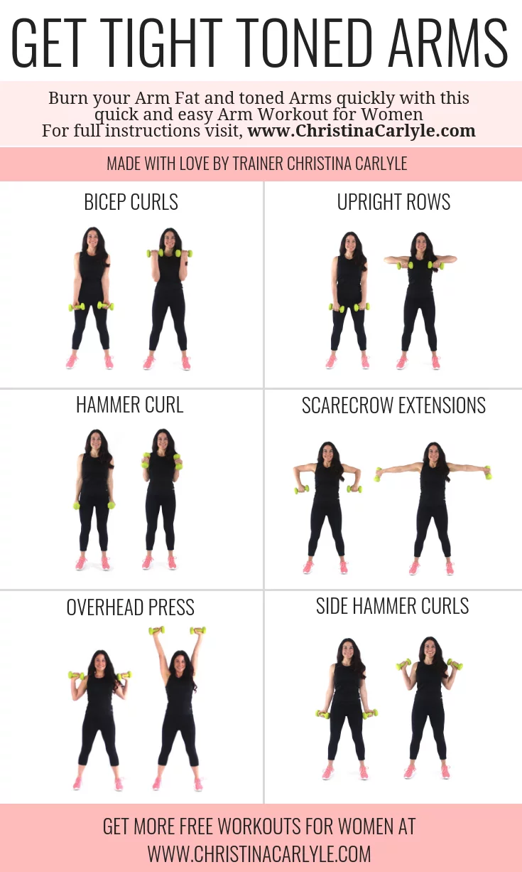 Arm Workout for Women | Best Arm Exercises for Women Christina Carlyle