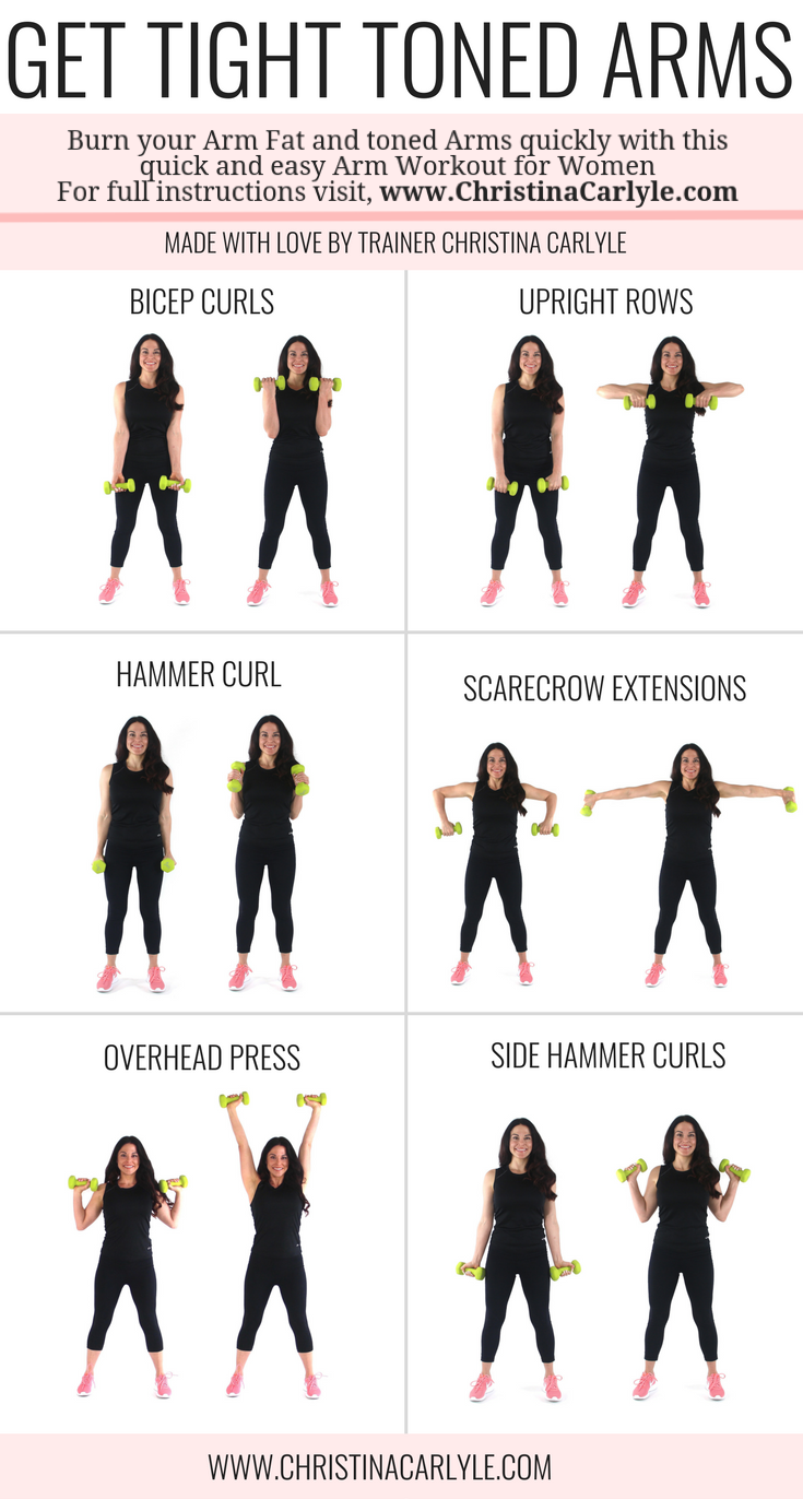 Arm Workout For Women Best Arm Exercises For Women