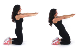 lean ab kneeling backs exercises christina carlyle exercise