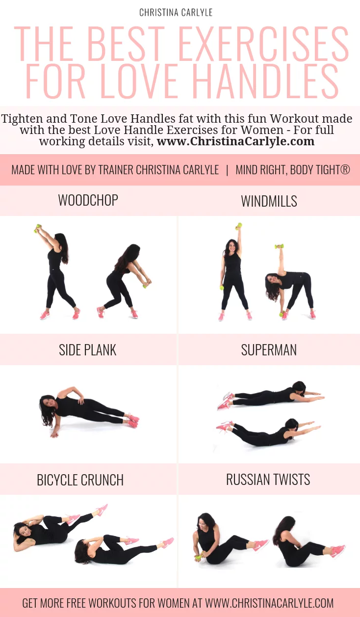 The Best Exercises for Love Handles and Low Back Fat Christina Carlyle