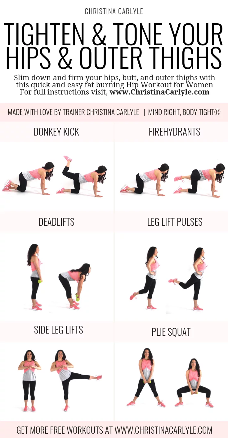 11 Best Hip Workout Moves