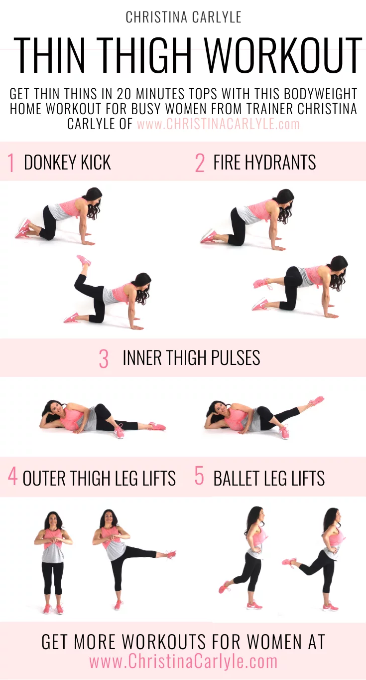5 Thigh Slimming Exercises