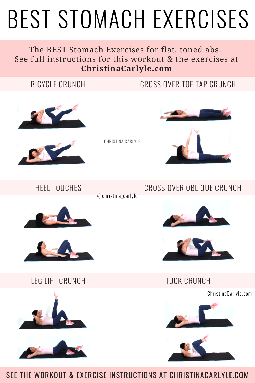 Step-by-Step Flat Stomach Workout