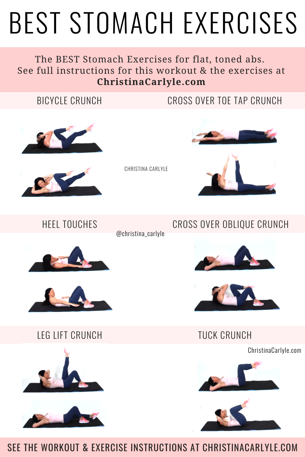 Flat Stomach Exercises