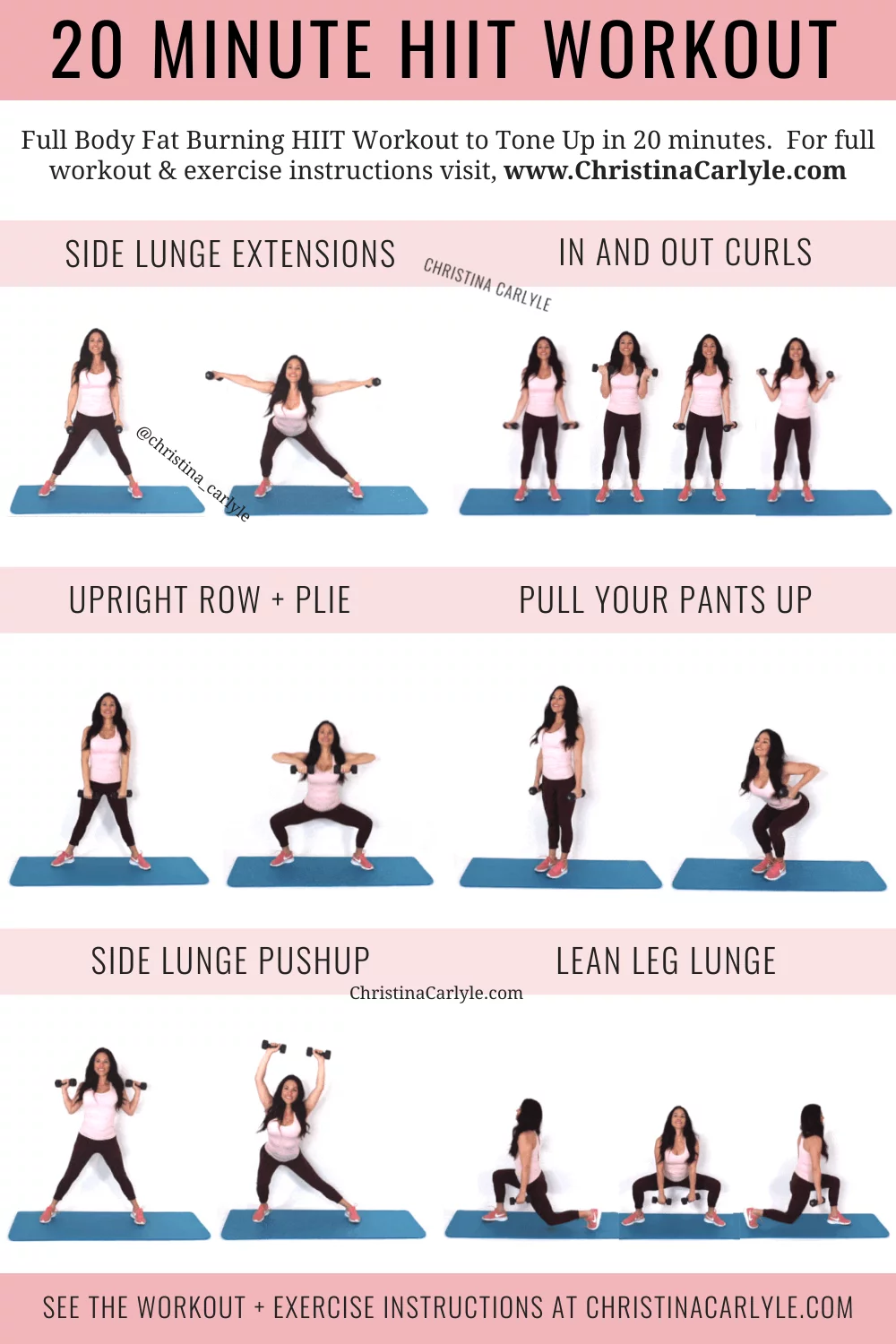 Lower Body HIIT Workout! – Tone It Up