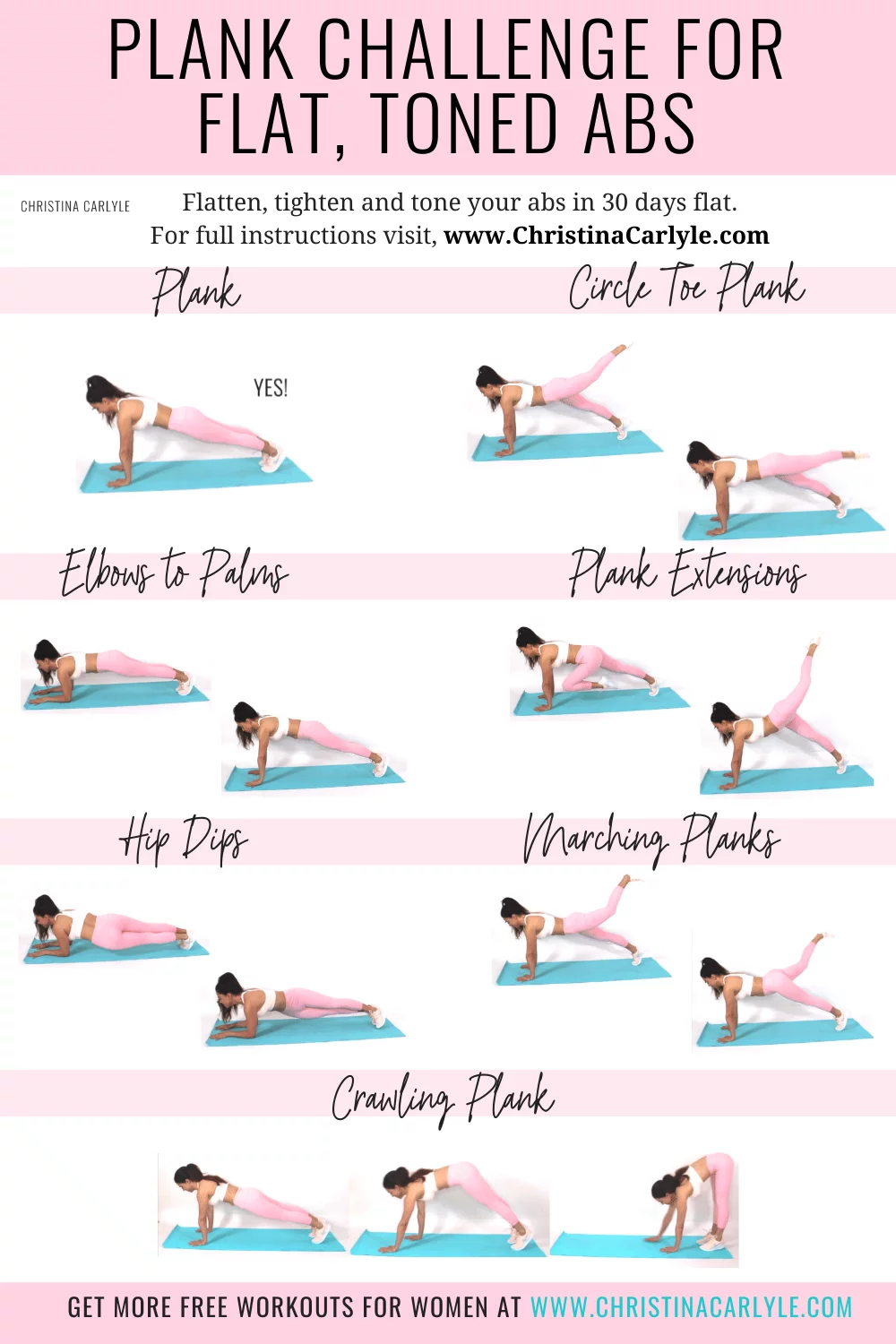 plank challenge for beginners
