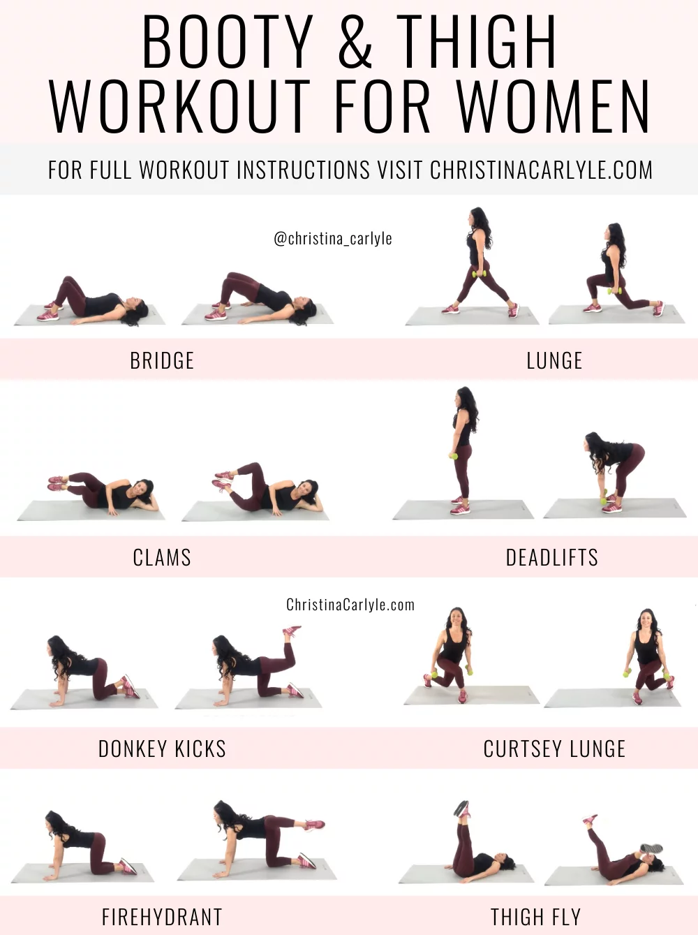 5 Minute Butt and Thigh Workout for a Bigger Butt - Exercises to Lift and  Tone Your Butt and Thighs 