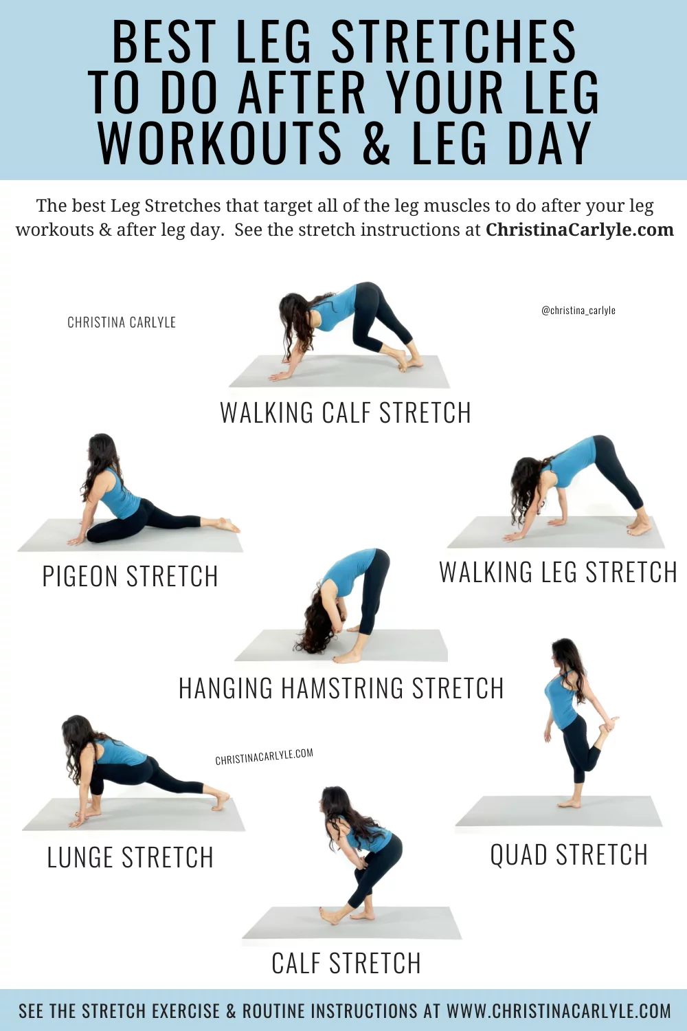 Post-workout stretching routines