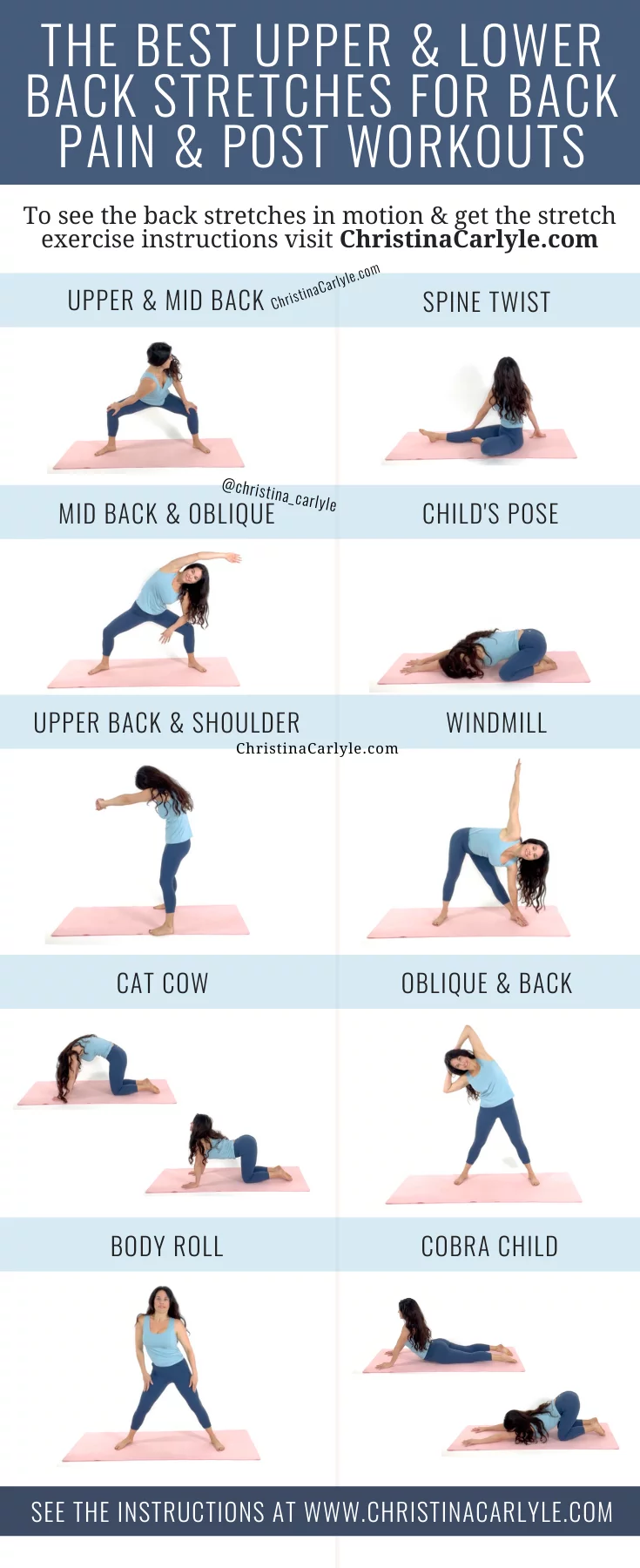 5 Upper Back Stretches, How to Stretch Upper Back