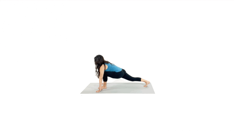Thigh Stretch on the Mat