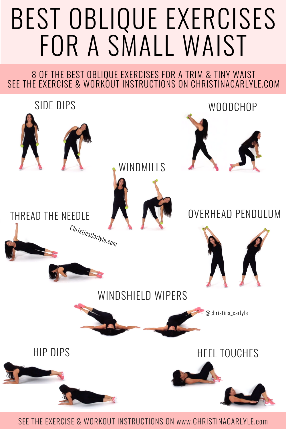 Fat Burning Hip Workout for Tight, Toned Hips - Christina Carlyle