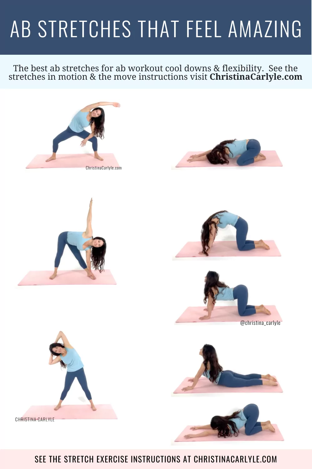 Stretches for abs after workout sale