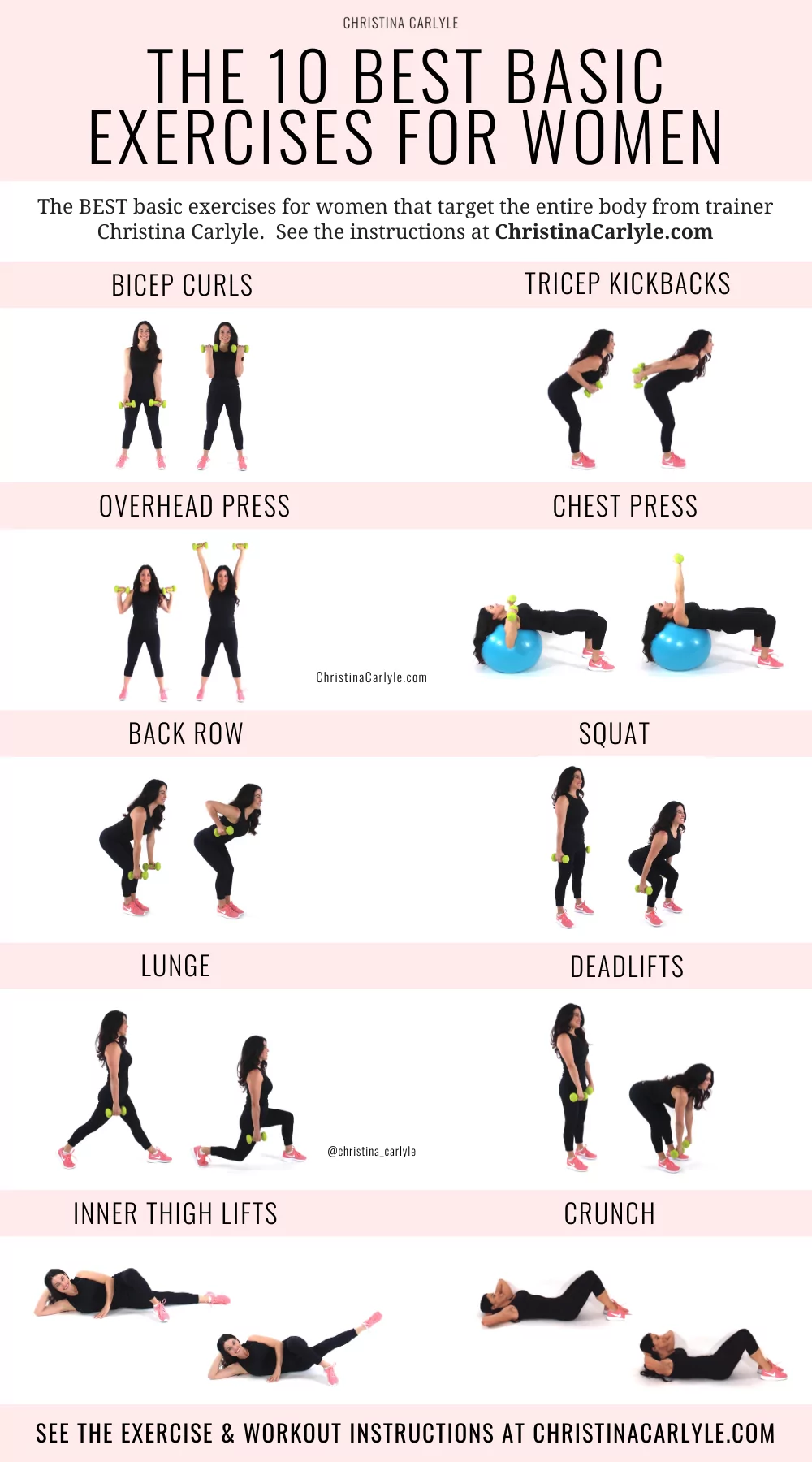 Basic Exercises - Christina Carlyle